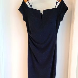XSCAPE Navy Blue Gown